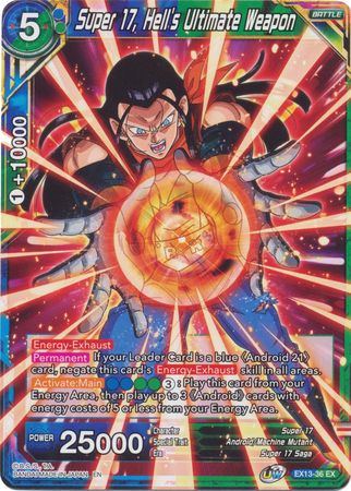 Super 17, Hell's Ultimate Weapon [EX13-36] | Shuffle n Cut Hobbies & Games