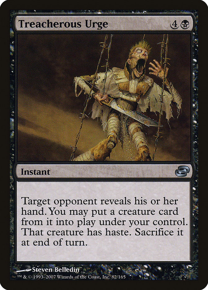 Treacherous Urge [Planar Chaos] | Shuffle n Cut Hobbies & Games