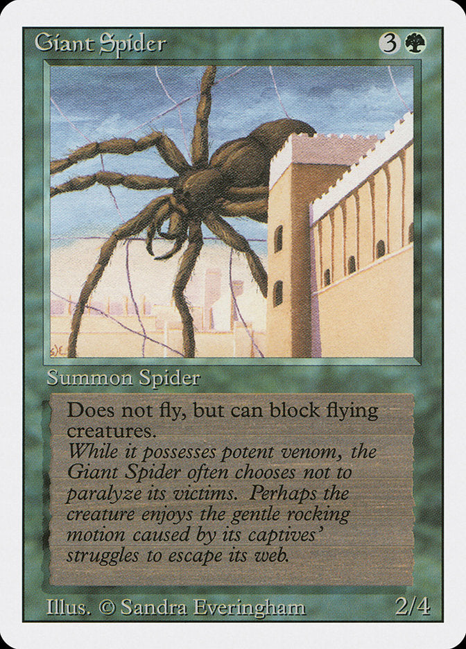Giant Spider [Revised Edition] | Shuffle n Cut Hobbies & Games