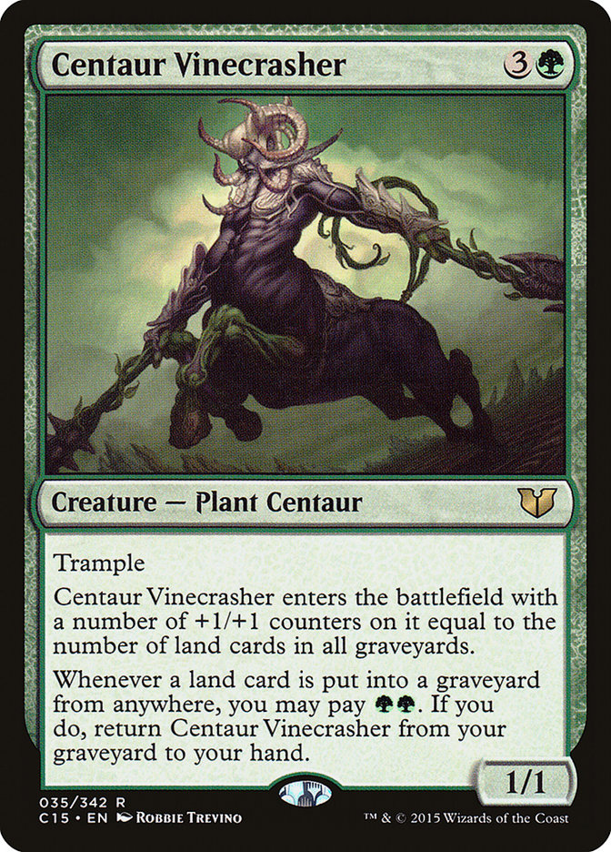 Centaur Vinecrasher [Commander 2015] | Shuffle n Cut Hobbies & Games