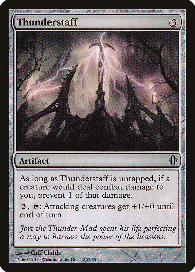 Thunderstaff [Commander 2013] | Shuffle n Cut Hobbies & Games