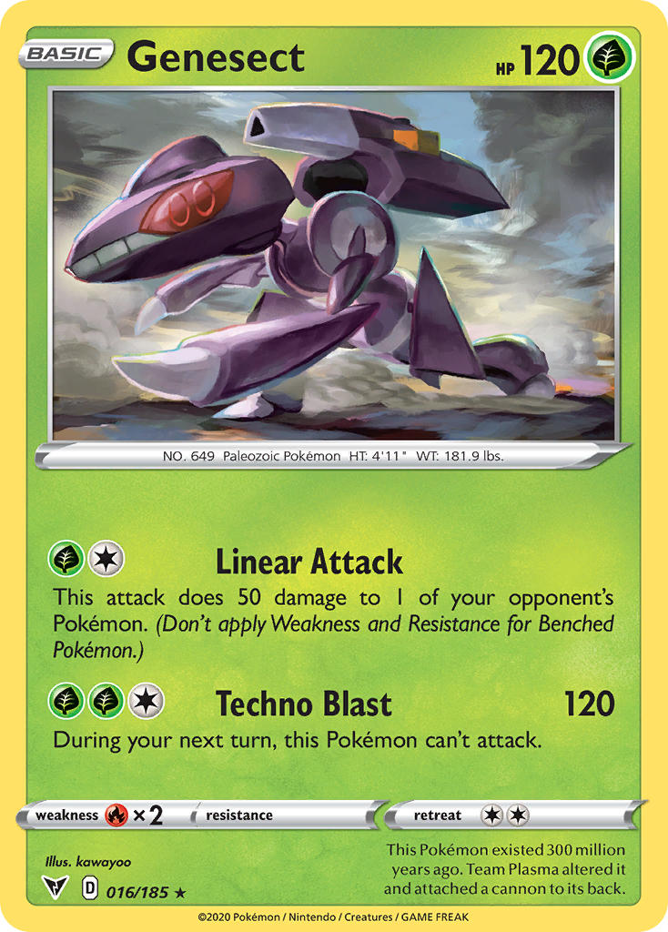 Genesect (016/185) [Sword & Shield: Vivid Voltage] | Shuffle n Cut Hobbies & Games