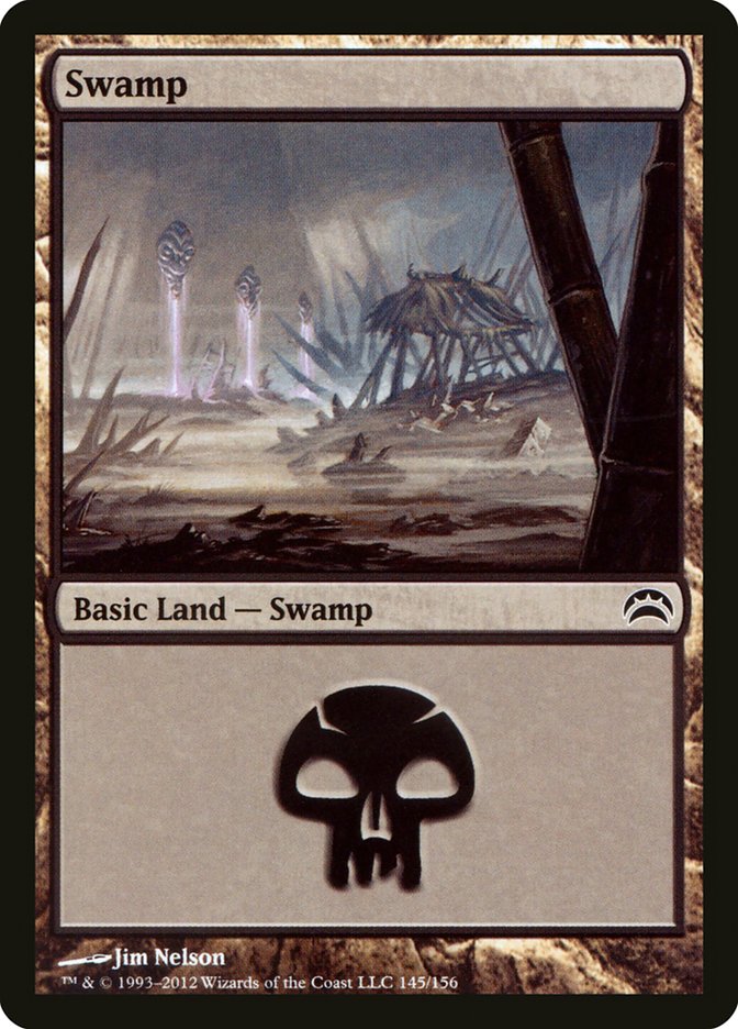 Swamp (145) [Planechase 2012] | Shuffle n Cut Hobbies & Games