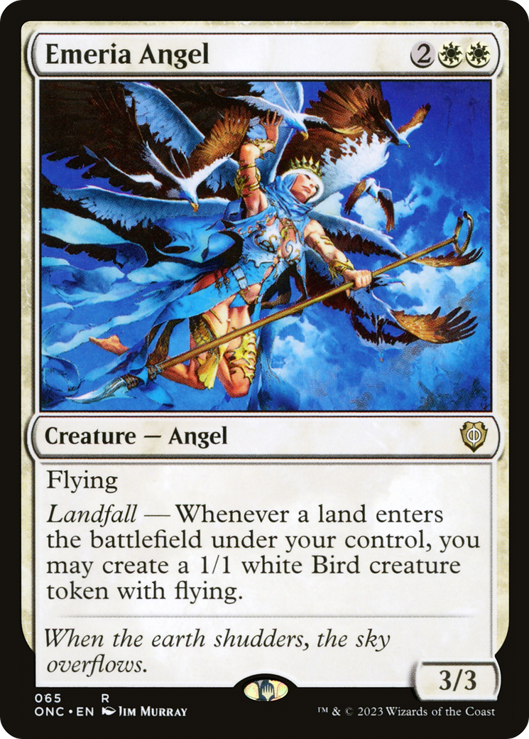Emeria Angel [Phyrexia: All Will Be One Commander] | Shuffle n Cut Hobbies & Games