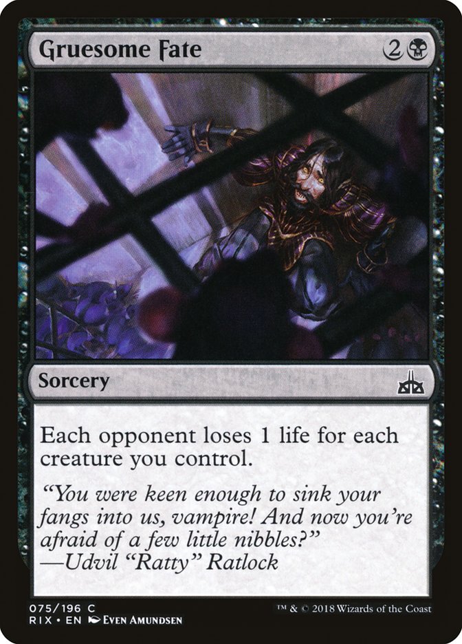 Gruesome Fate [Rivals of Ixalan] | Shuffle n Cut Hobbies & Games