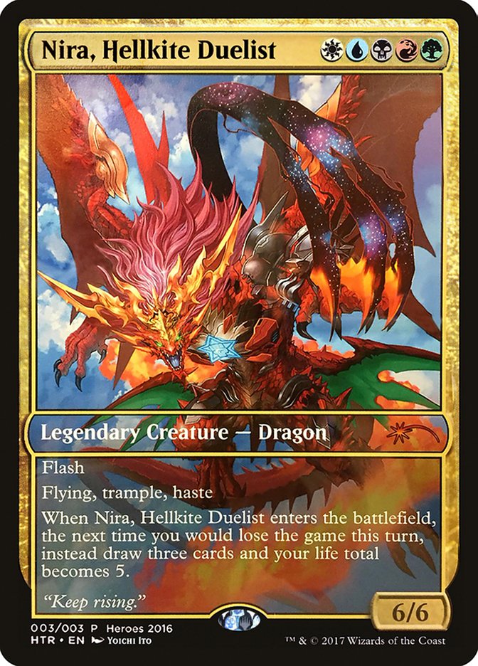 Nira, Hellkite Duelist [Heroes of the Realm] | Shuffle n Cut Hobbies & Games