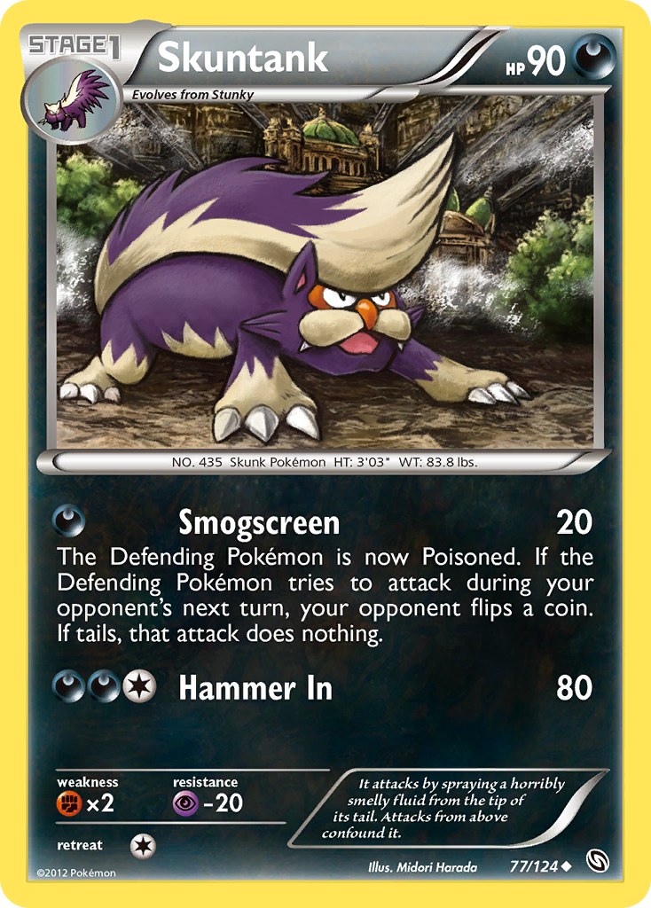 Skuntank (77/124) [Black & White: Dragons Exalted] | Shuffle n Cut Hobbies & Games