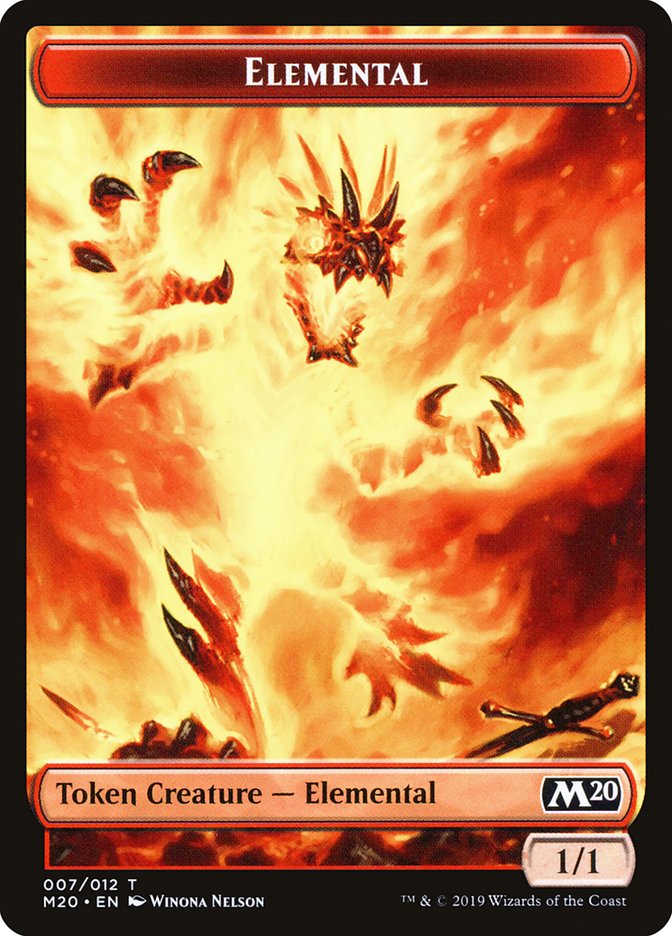 Elemental Token [Core Set 2020 Tokens] | Shuffle n Cut Hobbies & Games