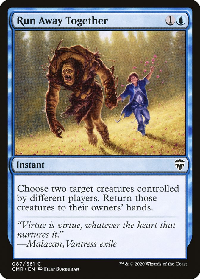 Run Away Together [Commander Legends] | Shuffle n Cut Hobbies & Games