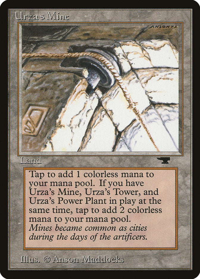 Urza's Mine (Pulley Embedded in Stone) [Antiquities] | Shuffle n Cut Hobbies & Games