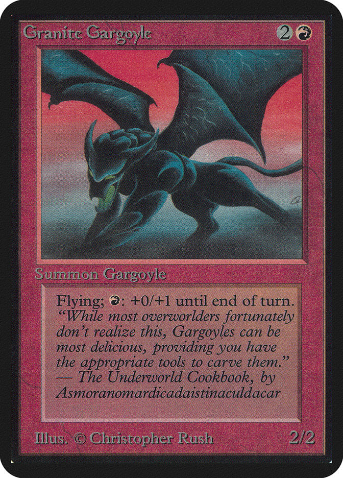 Granite Gargoyle [Alpha Edition] | Shuffle n Cut Hobbies & Games