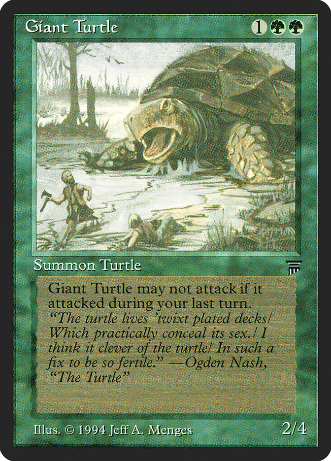 Giant Turtle [Legends] | Shuffle n Cut Hobbies & Games