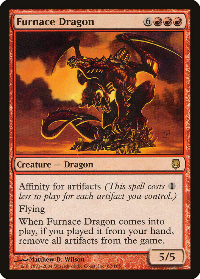 Furnace Dragon [Darksteel] | Shuffle n Cut Hobbies & Games