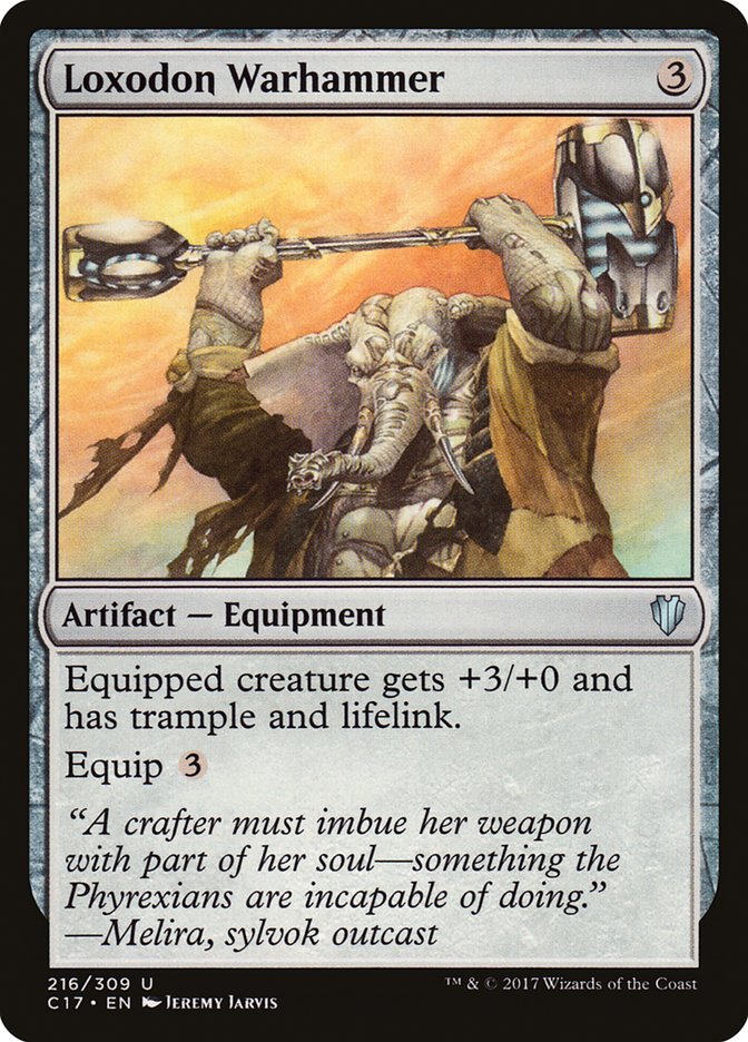 Loxodon Warhammer [Commander 2017] | Shuffle n Cut Hobbies & Games