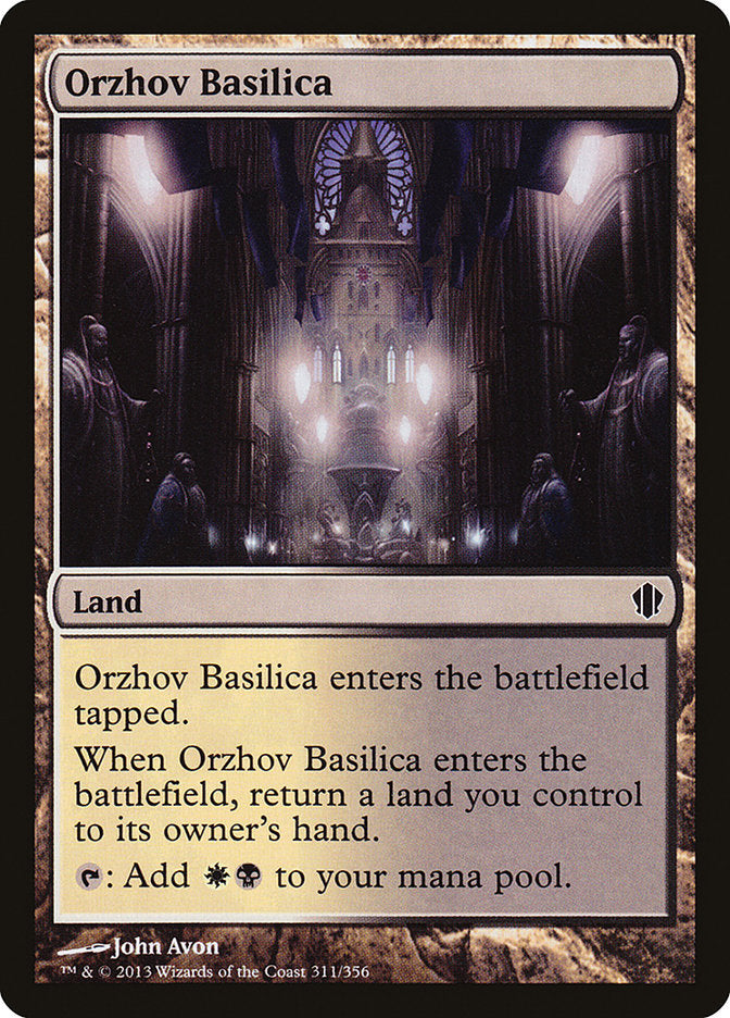 Orzhov Basilica [Commander 2013] | Shuffle n Cut Hobbies & Games