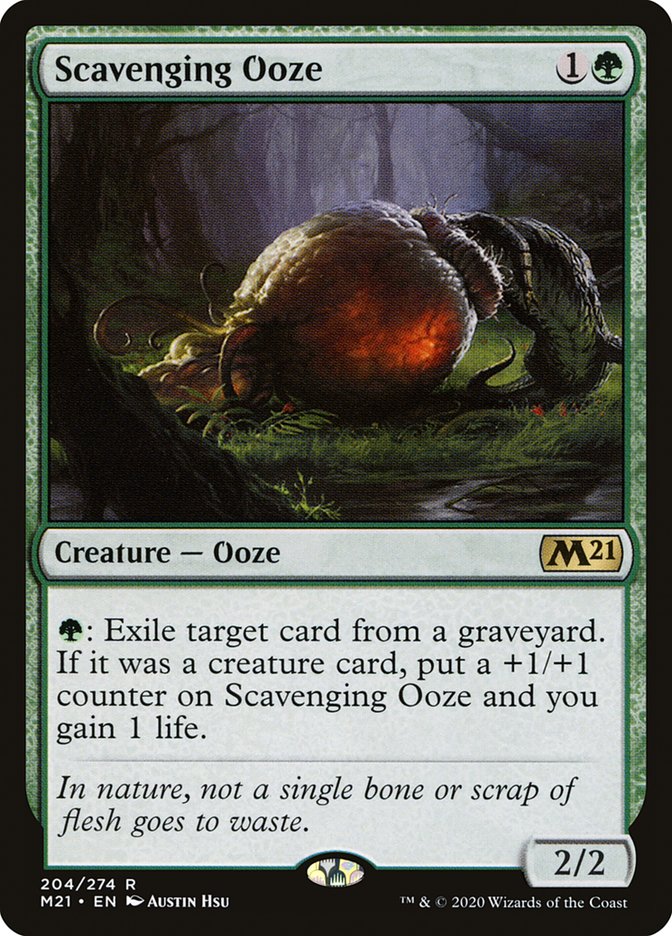 Scavenging Ooze [Core Set 2021] | Shuffle n Cut Hobbies & Games