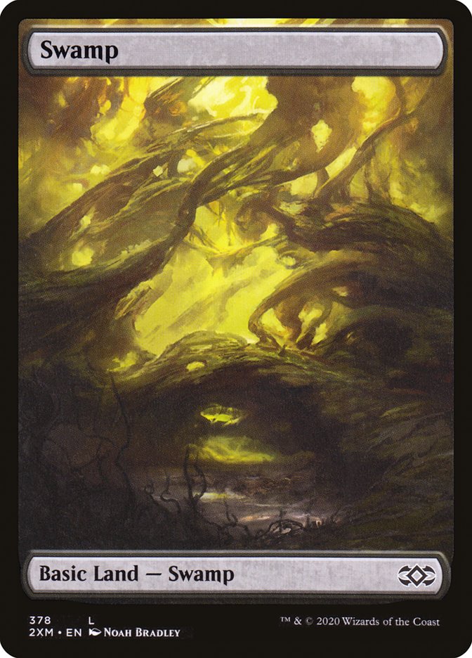 Swamp (378) [Double Masters] | Shuffle n Cut Hobbies & Games