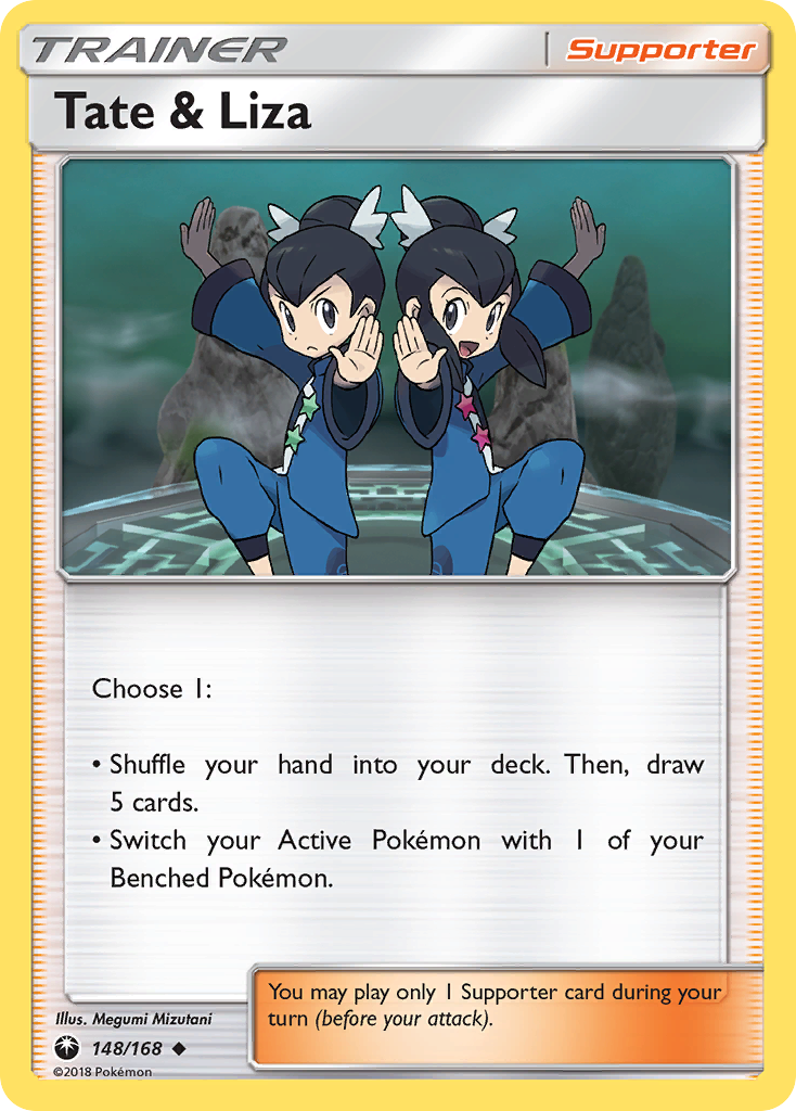 Tate & Liza (148/168) [Sun & Moon: Celestial Storm] | Shuffle n Cut Hobbies & Games