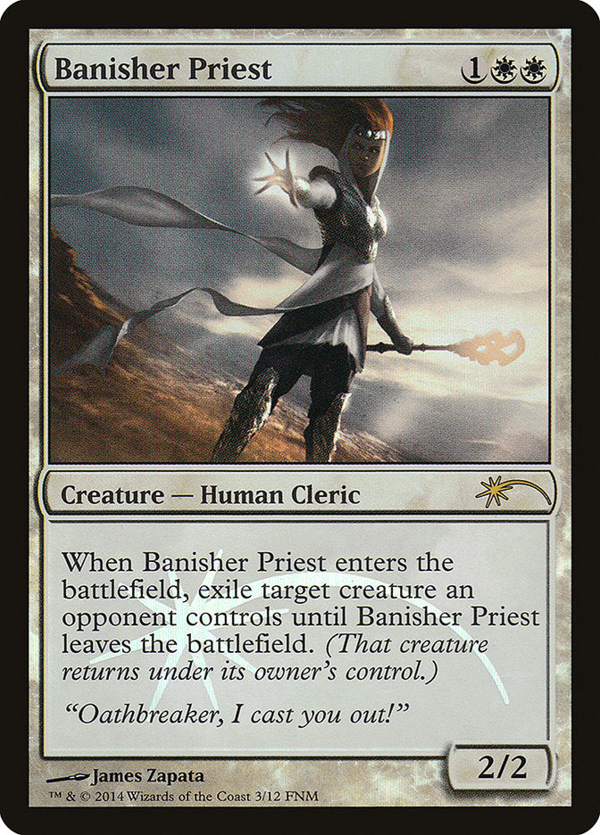 Banisher Priest [Friday Night Magic 2014] | Shuffle n Cut Hobbies & Games