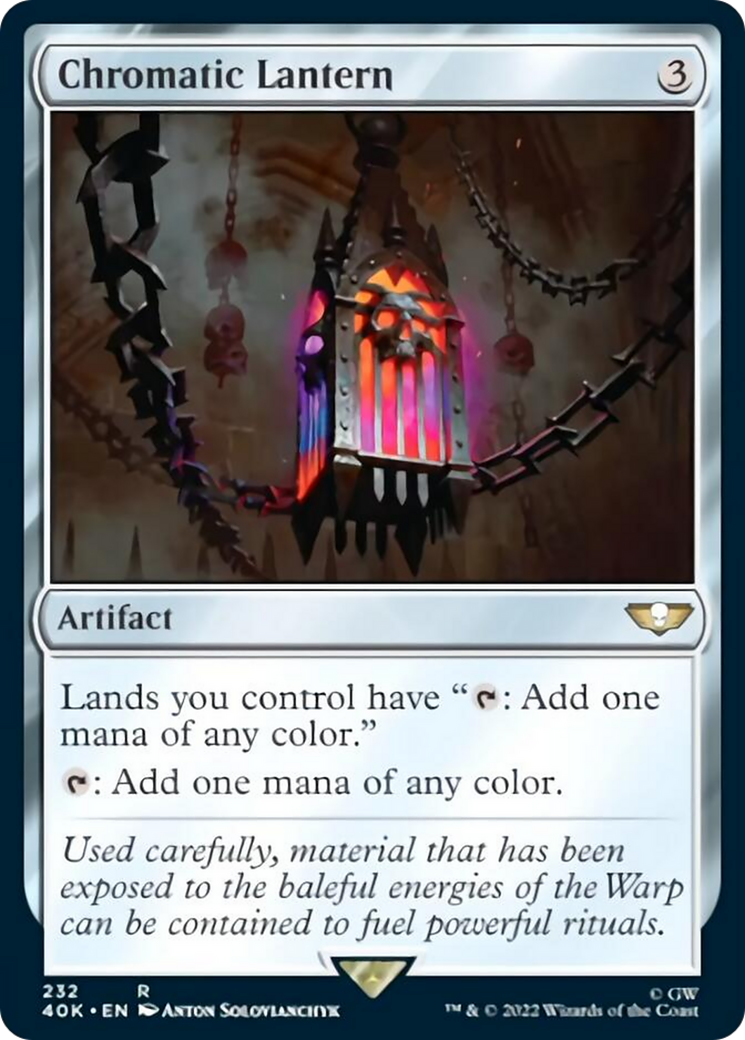 Chromatic Lantern (Surge Foil) [Warhammer 40,000] | Shuffle n Cut Hobbies & Games