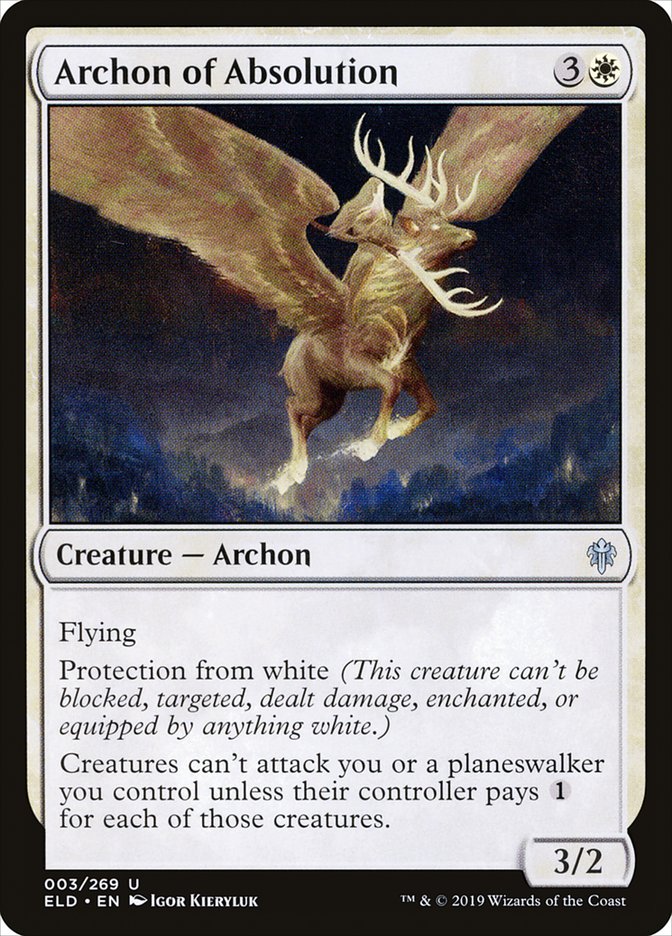 Archon of Absolution [Throne of Eldraine] | Shuffle n Cut Hobbies & Games