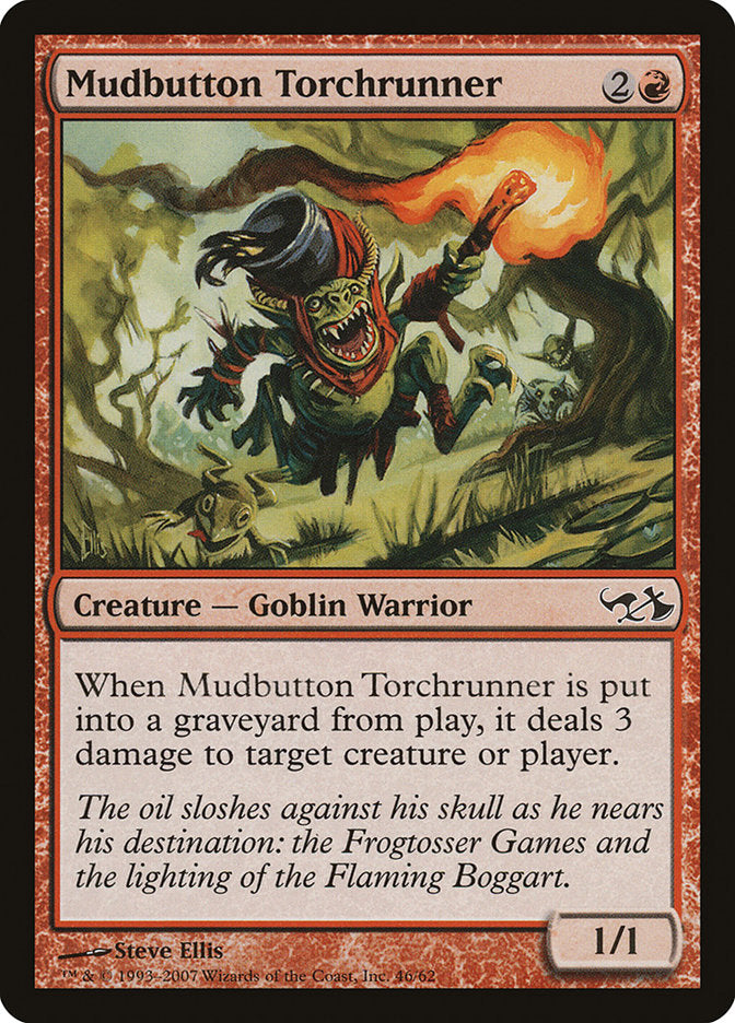 Mudbutton Torchrunner [Duel Decks: Elves vs. Goblins] | Shuffle n Cut Hobbies & Games