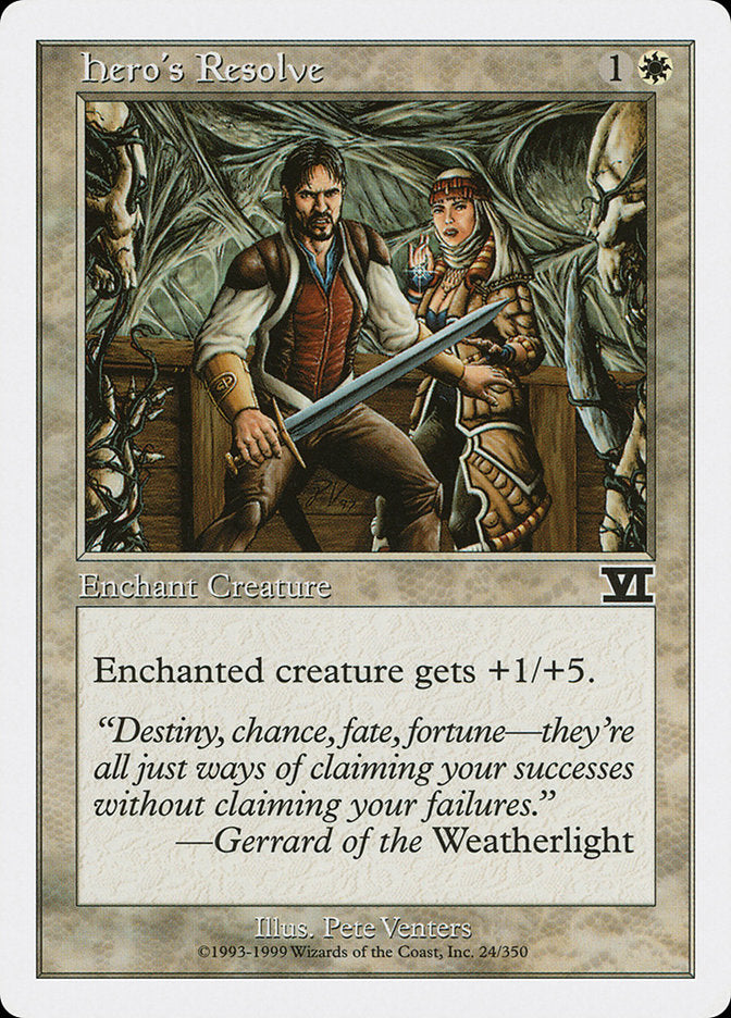 Hero's Resolve [Classic Sixth Edition] | Shuffle n Cut Hobbies & Games