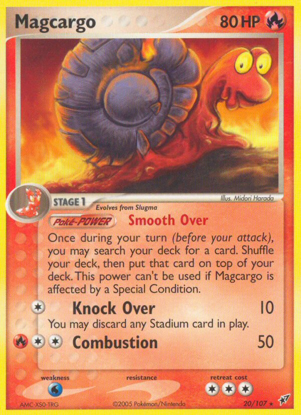 Magcargo (20/107) [EX: Deoxys] | Shuffle n Cut Hobbies & Games