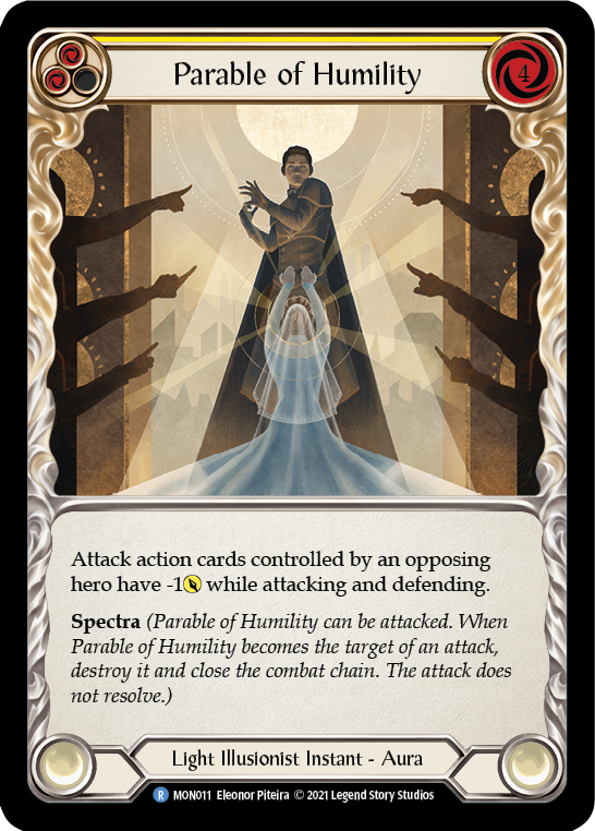 Parable of Humility [MON011] 1st Edition Normal | Shuffle n Cut Hobbies & Games