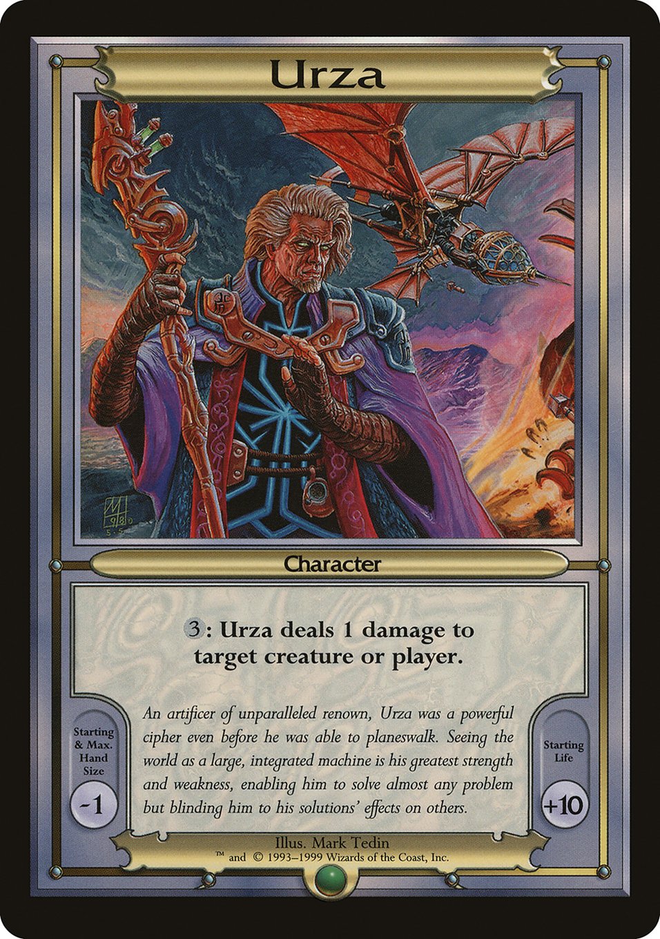 Urza [Vanguard Series] | Shuffle n Cut Hobbies & Games