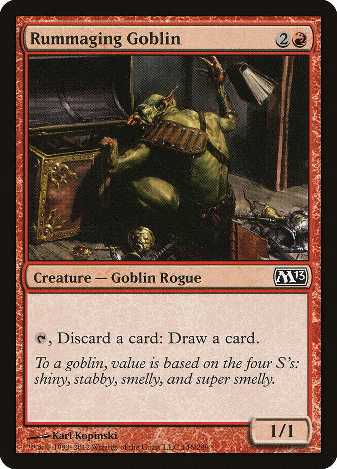 Rummaging Goblin [Magic 2013] | Shuffle n Cut Hobbies & Games