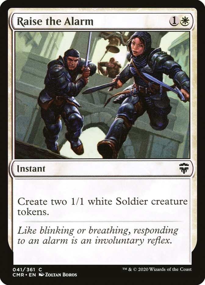 Raise the Alarm [Commander Legends] | Shuffle n Cut Hobbies & Games