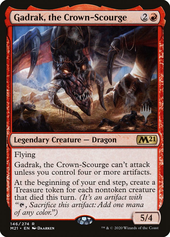 Gadrak, the Crown-Scourge (Promo Pack) [Core Set 2021 Promos] | Shuffle n Cut Hobbies & Games