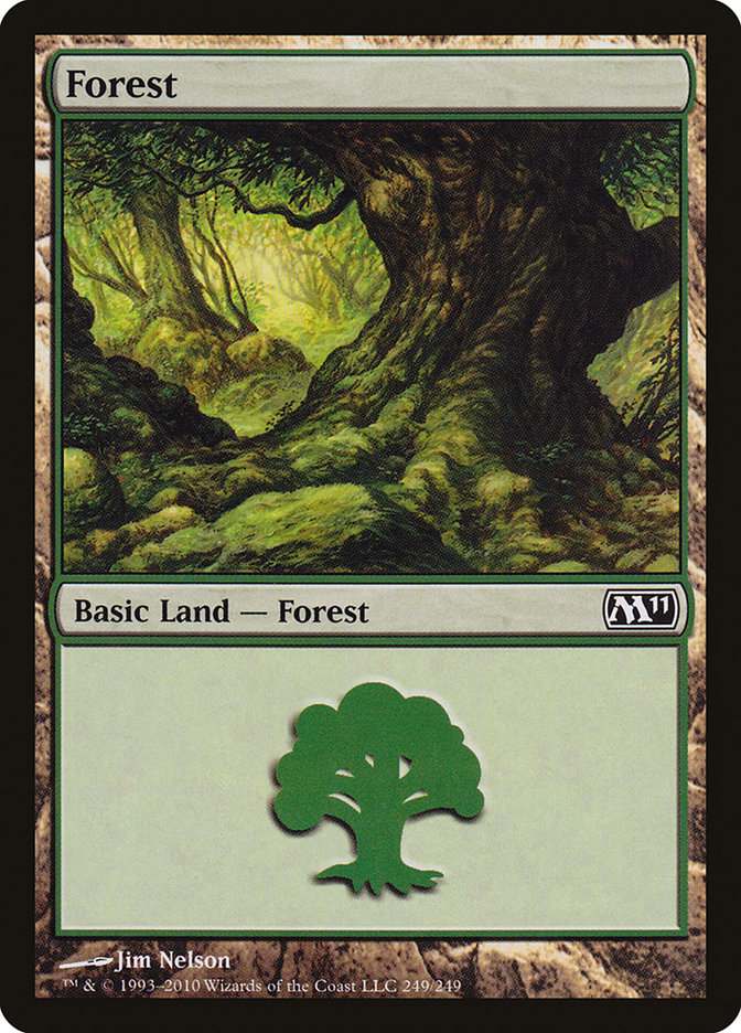 Forest (249) [Magic 2011] | Shuffle n Cut Hobbies & Games