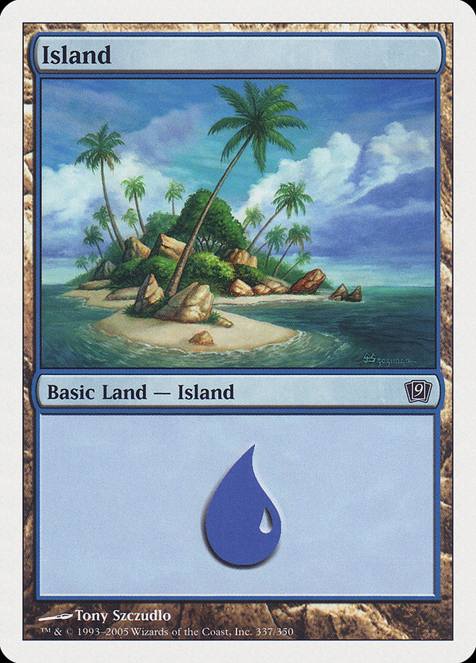 Island (337) [Ninth Edition] | Shuffle n Cut Hobbies & Games