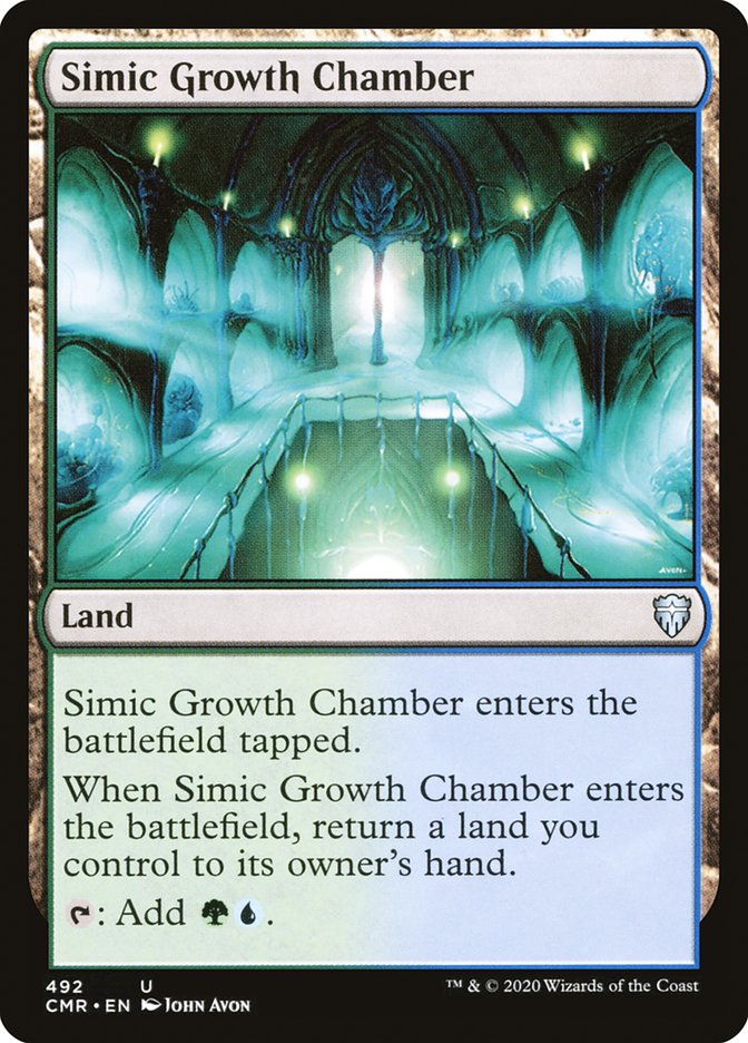 Simic Growth Chamber [Commander Legends] | Shuffle n Cut Hobbies & Games