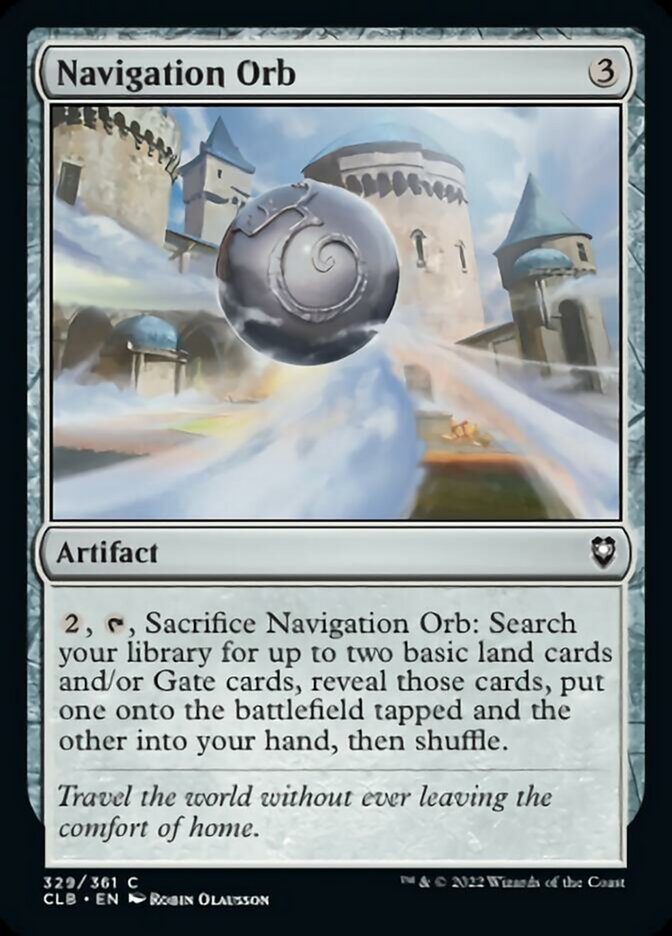 Navigation Orb [Commander Legends: Battle for Baldur's Gate] | Shuffle n Cut Hobbies & Games