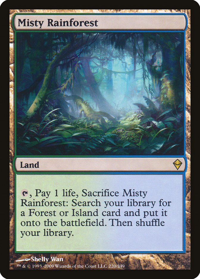 Misty Rainforest [Zendikar] | Shuffle n Cut Hobbies & Games
