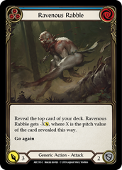 Ravenous Rabble (Blue) [ARC193-C] 1st Edition Rainbow Foil | Shuffle n Cut Hobbies & Games