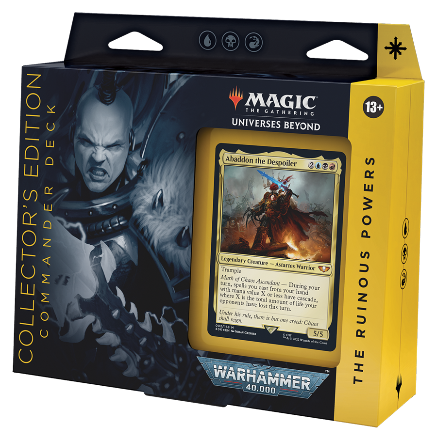 Warhammer 40,000 - Commander Deck (The Ruinous Powers - Collector's Edition) | Shuffle n Cut Hobbies & Games