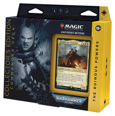 Universes Beyond: Warhammer 40,000 - Commander Deck (The Ruinous Powers - Collector's Edition) | Shuffle n Cut Hobbies & Games