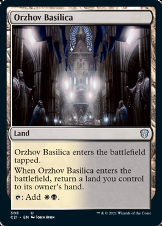 Orzhov Basilica [Commander 2021] | Shuffle n Cut Hobbies & Games