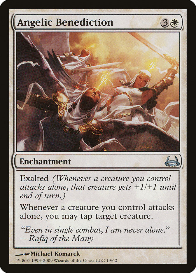 Angelic Benediction [Duel Decks: Divine vs. Demonic] | Shuffle n Cut Hobbies & Games