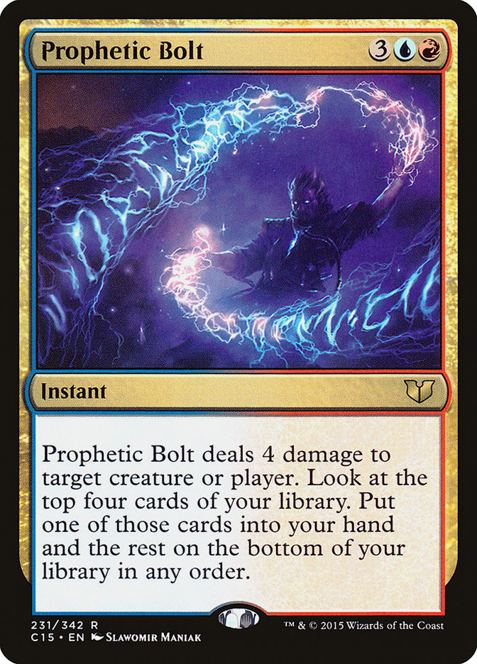 Prophetic Bolt [Commander 2015] | Shuffle n Cut Hobbies & Games