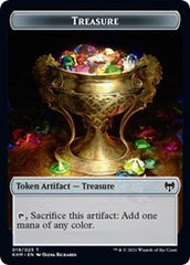 Treasure // Tibalt, Cosmic Impostor Emblem Double-Sided Token [Kaldheim Tokens] | Shuffle n Cut Hobbies & Games