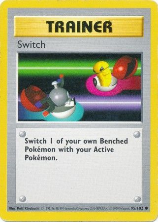 Switch (95/102) [Base Set Shadowless Unlimited] | Shuffle n Cut Hobbies & Games