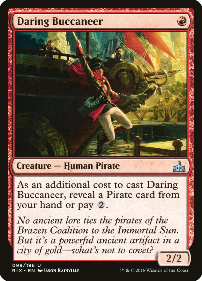 Daring Buccaneer [Rivals of Ixalan] | Shuffle n Cut Hobbies & Games