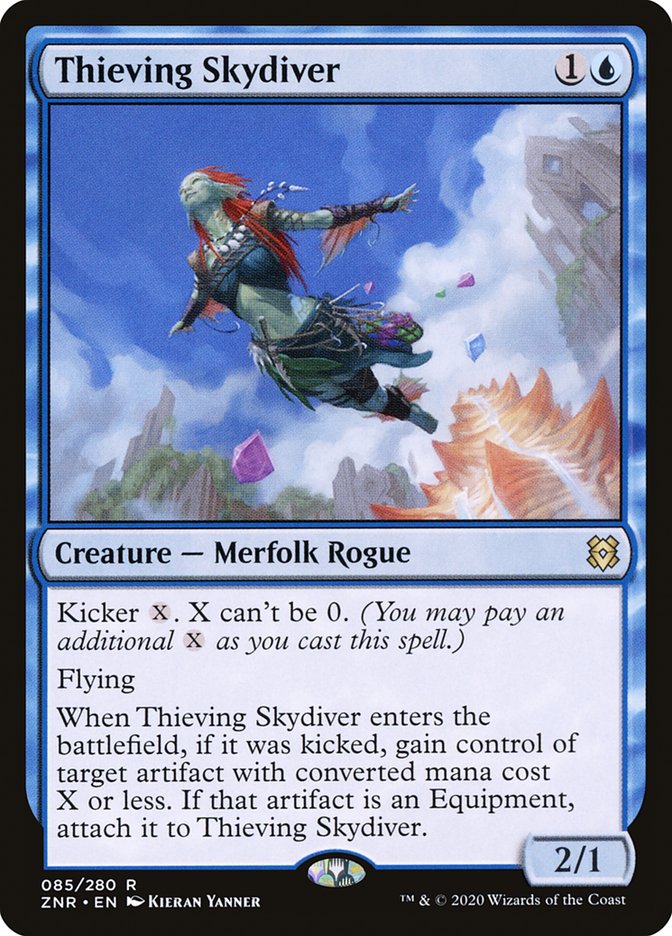 Thieving Skydiver [Zendikar Rising] | Shuffle n Cut Hobbies & Games