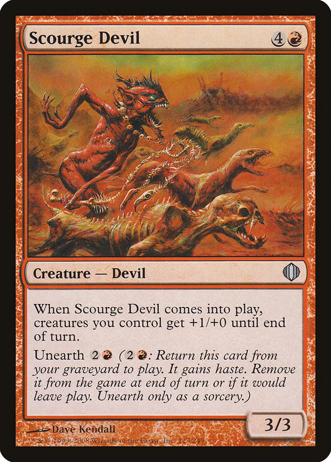 Scourge Devil [Shards of Alara] | Shuffle n Cut Hobbies & Games