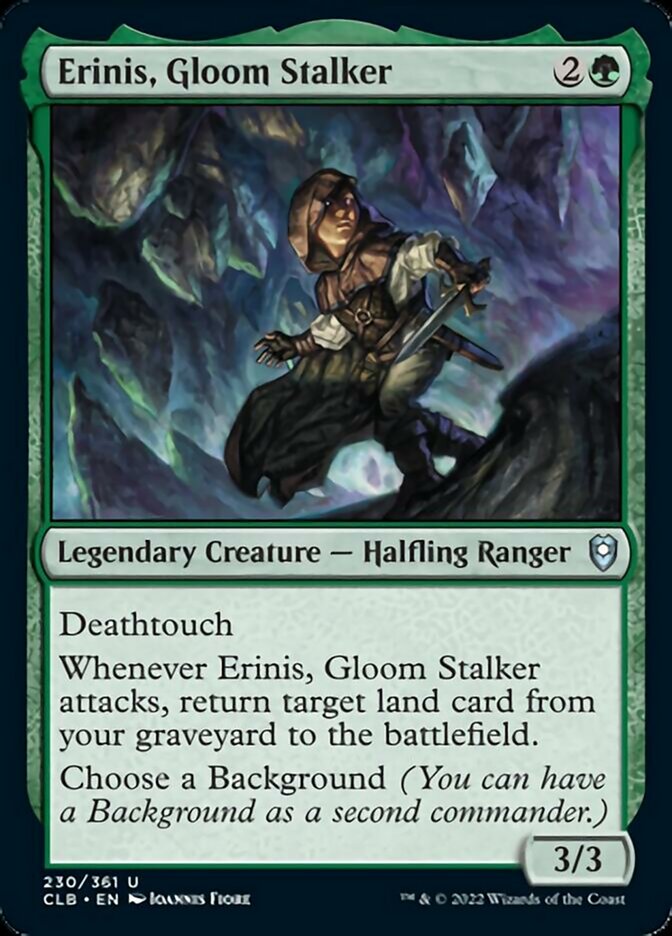 Erinis, Gloom Stalker [Commander Legends: Battle for Baldur's Gate] | Shuffle n Cut Hobbies & Games